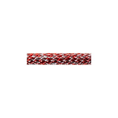 Cordage polyester Sirius 500 de Robline 8mm (rouge / gris)