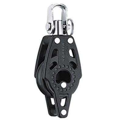 Harken Single block with swivel and becket Carbo 40mm