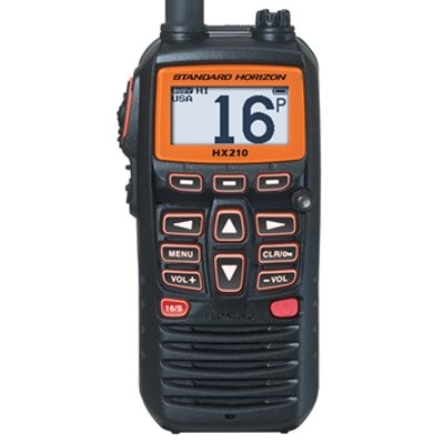 Radio VHF portatif HX210 de Standard Horizon 