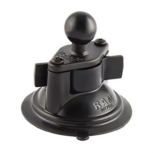 RAM suction base with 1'' ball
