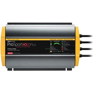 Chargeur de batterie étanche ProSport HD 20 A Plus à 3 banques