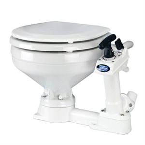 Toilette manuelle verrouillable Par (siège compact)