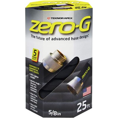 zero-G Lightweight Kink-Free Garden Hose (5 / 8’’x25’) 