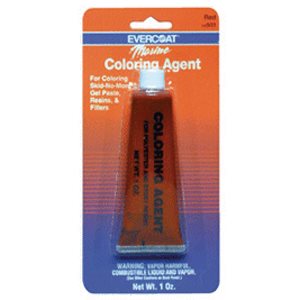 Fiberglass evercoat Coloring agent