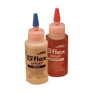 West System G-Flex Pre-thickened epoxy resin and hardener