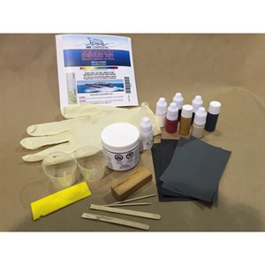Gelcoat tint and patch repair kit