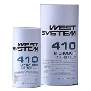 West System 410 filler microlight