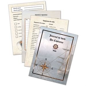 Captain Bonny Berry's logbook (Sailing version in French)