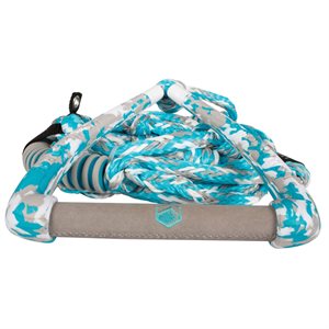 Liquid Force Ultra Suede DLX Wakesurf Rope & Handle 9" (blue)