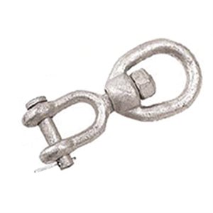 Sea-Dog 3 / 8 eye & jaw swivel galvanized for anchor chain