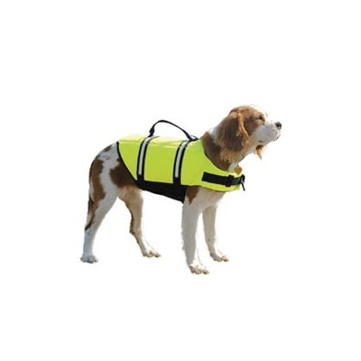 Veste de sécurité Paws pour chien 15 à 20 lb (Jaune)