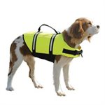 Veste de sécurité Paws pour chien + de 90 lb (Jaune)