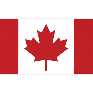 Drapeau 9 x 18 Canada