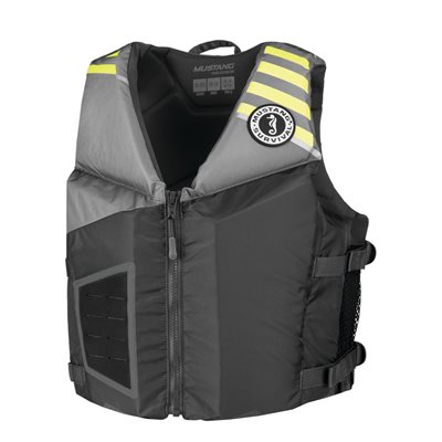 REV Young Adult Foam Vest (grey / yellow)