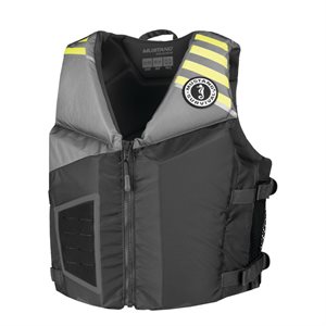 REV Young Adult Foam Vest (grey / yellow)