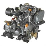 Yanmar diesel engine 14HP 2YM15G with transmission 2.62:1