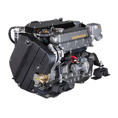 Yanmar diesel engine 45hp 4JH45 with transmission 2,33:1