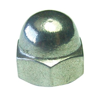 Stainless Steel 8-32 Finishing Nuts in Economical pack of 10