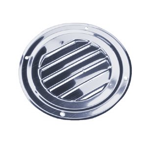 Sea-Dog Round SS louvered vent 5''