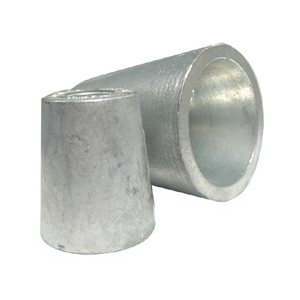 Canada Metal Zinc anode D35 for Beneteau and Jeanneau shaft tip