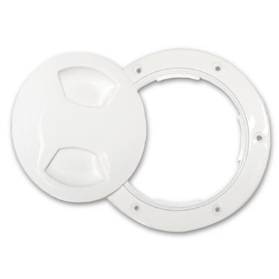 Victory Deck plate 4'' white