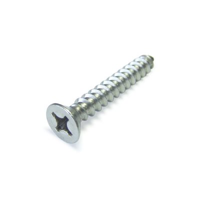Flat wood / metal screw #4-5 / 8'' / 10