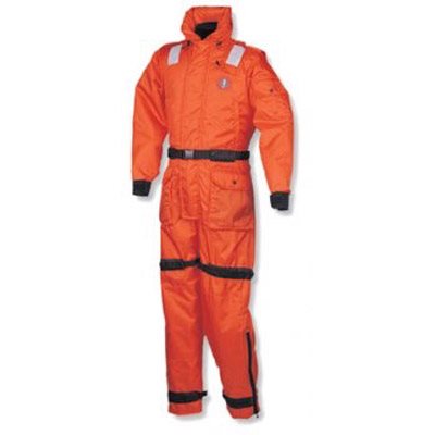 Mustang One piece Survival suit commercial approved (L)