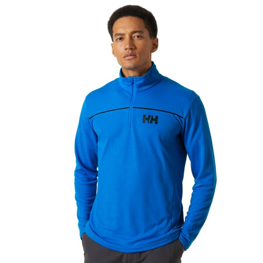 HP 1 / 2 zip pullover Helly Hansen Electric Blue Man Large