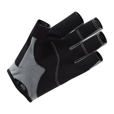 Gill Deckhand gloves short fingers (gray) (Junior)