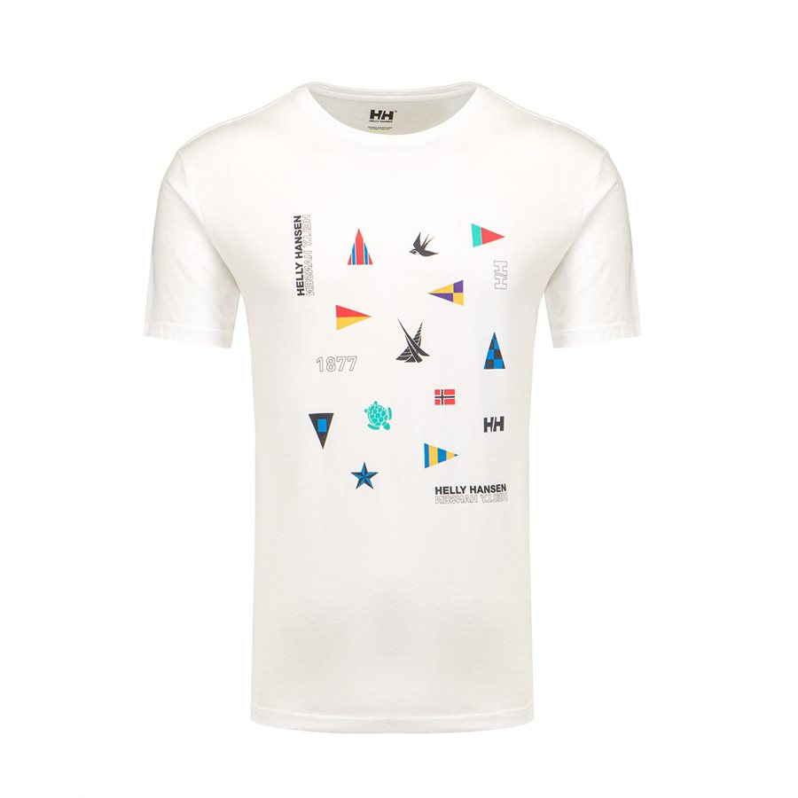 T-shirt Helly Hansen Shoreline 2.0 pour homme (G) (blanc)