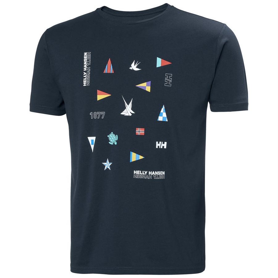 Helly Hansen Shorline 2,0 T-shirt for men (M) (navy)