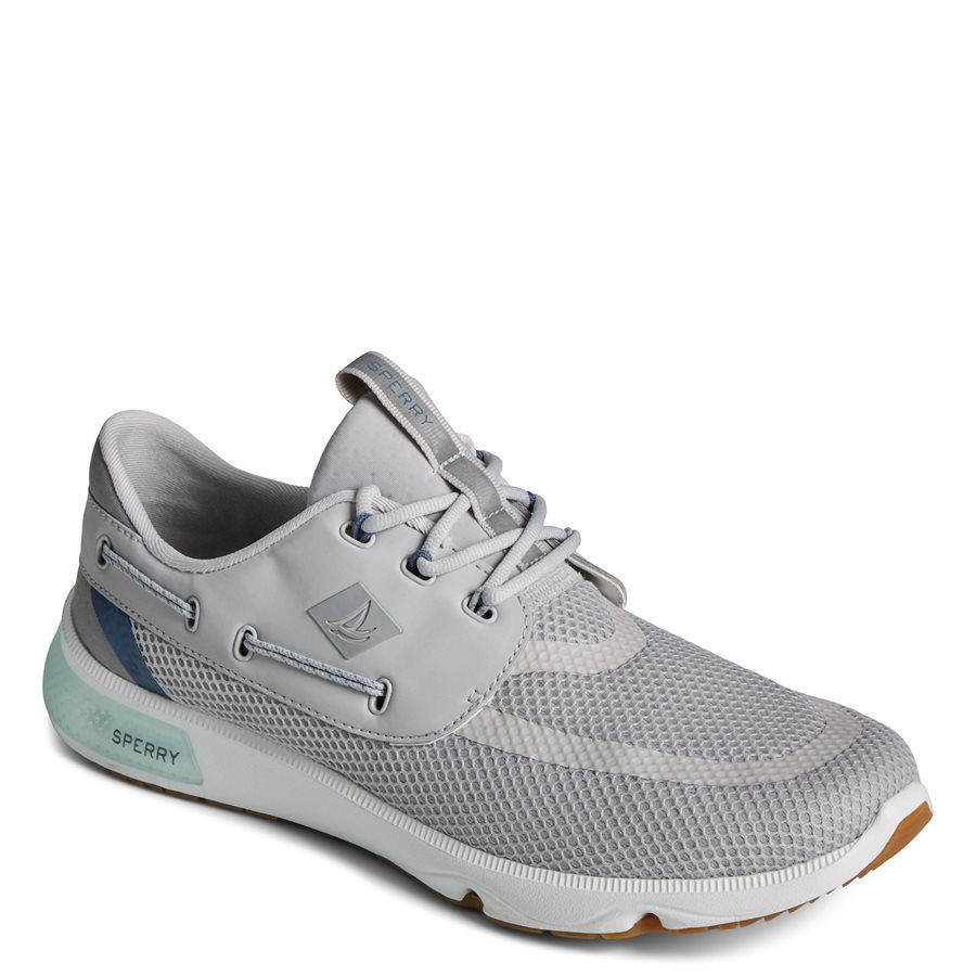 Men's Sperry, 7 Seas 3 Eye Sneakers (grey) (10)