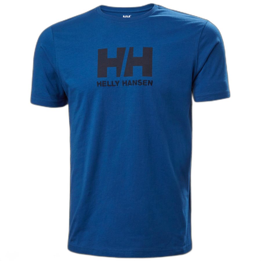 Helly Hansen short sleeve T-shirt for men (XXL) (azurite)