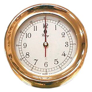 Victory Products Brass clock 4,75'' dial