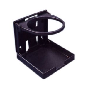 Sea-Dog Nylon adjustable folding drink holder (black)