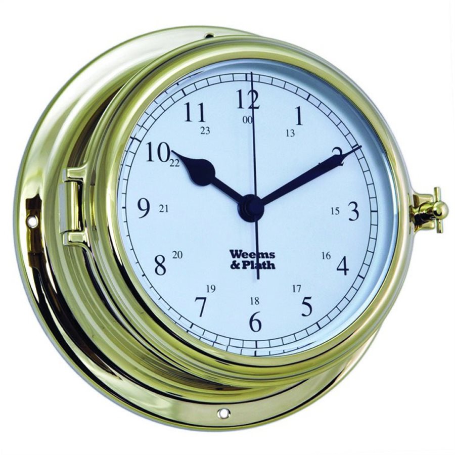 Horloge à quartz Weems & Plath Endurance II 105 en laiton