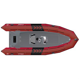 Tube red Hypalon replacement for Zodiac PRO 650
