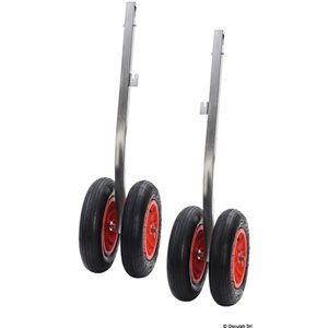 Launching wheels for small boats (up to 240kg)