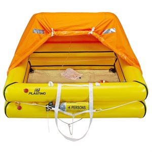 Plastimo 4-person Cruiser Life raft (valise)