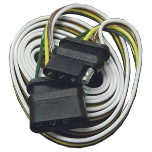 Color-coded 4-Way extension harness for trailer (24'')