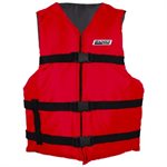 Seachoice General Purpose Life Vest 4-Pack With Bag (red) (XL)