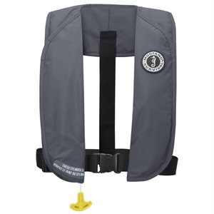 Mustang Manual inflatable vest MIT 100 Admiral Grey
