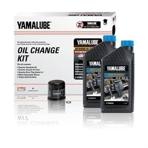 YAMAHA 10W-30 4M marine performance oil change kit - OB (3 L)
